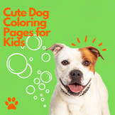 Free Cute Dog Coloring Pages for Kids V1