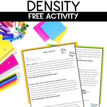 Preview of Free Density Activity