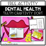 Free Dental Health Teeth Food Sort Craftivity