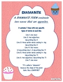 Free Diamante Poetry Activity