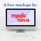 Free Digital Mockup Sampler | Social Media + TPT Covers