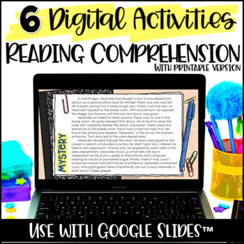 Preview of Free Digital Reading Activities