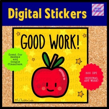 Preview of Free Digital Reward Motivational Sticker Distance sticker