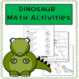 Free Dinosaur Math Activities