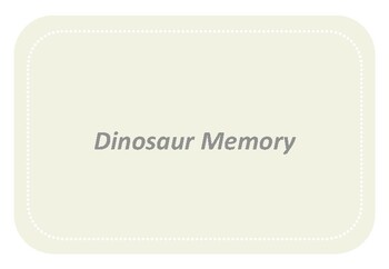 Preview of Free Dinosaur Skeleton Fossil Match and Memory Cards