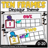 Free Dinosaur Math Ten Frames Counting to 20