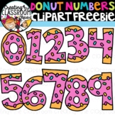 Free Donut Numbers Clipart {Creating4 the Classroom}