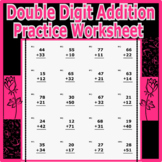 Free Double Digit Addition& subtraction Practice Worksheet