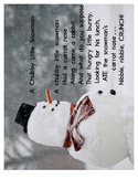 Free Downloadable Poem: A Chubby Little Snowman