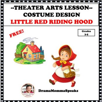 Preview of Red Riding Hood Costume Design Free Drama Lesson