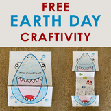 Free Earth Day Craftivity - What a Shark Should Eat