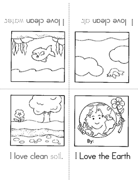 Free Earth Day Minibook by ABC Schoolhouse | TPT