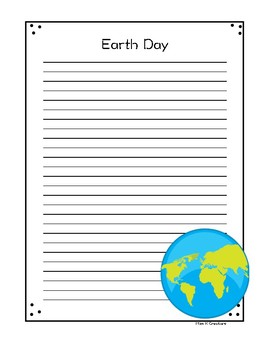 earth day writing assignment