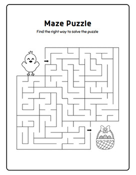 Preview of Free Easter Maze Mania: Hop Into Fun!