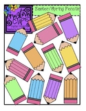 {Free} Easter/Spring Color Pencils Clipart