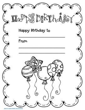 Free Editable Birthday Awards by Wise Owl Factory | TpT