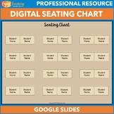 Free Editable Digital Seating Chart with Moveable Desks - 