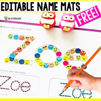 Name Tracing Editable Worksheets Teaching Resources Tpt