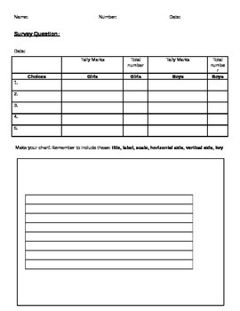 Free! Editable bar graph worksheet (gifted and normal) by Sheepy Dreams