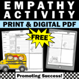 Free Empathy Worksheets Social Emotional Learning Character Education