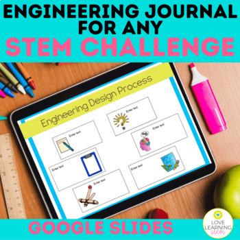 Preview of Free Engineering Journal for Any Stem Challenge | Google Slides