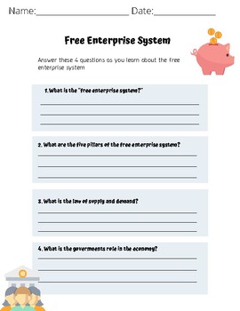 Preview of Free Enterprise System Notes