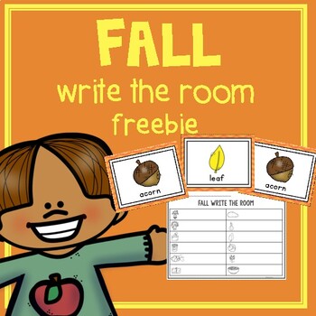 Preview of Free Fall Write the Room