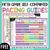 Free Fifth Grade Pacing Guide | Includes full pacing guide