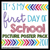 Free First Day of School Poster Signs for Back to School