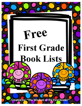 Preview of First Grade Book List