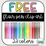 Free Flair Pen Clip Art