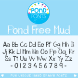 Free Font - Pond Free Mud