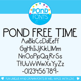 Free Font - Pond Free Time