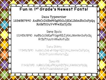 Free Fonts #2 by Dana Lester | TPT