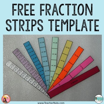Preview of Free Fraction Strips