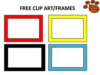 Preview of Free Frames -Clip Art