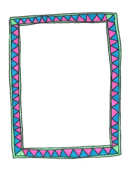 Free Frames: Indian Style by Jen Erickson | TPT