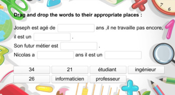 Preview of Free French Review and Evaluation : Reading, Listening, Grammar and Vocabulary