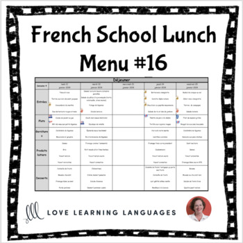 french lunch foods