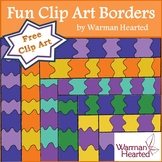 Free, Fun Borders Clip Art - Warman Hearted