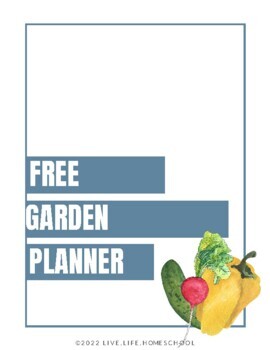 Preview of Free Garden Planner for Kids