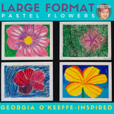 Free Georgia O'Keeffe Lesson Plan: Large Flower Art Projec