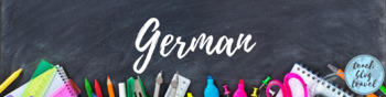 Preview of Free German Google Classroom Header - for Distance Learning