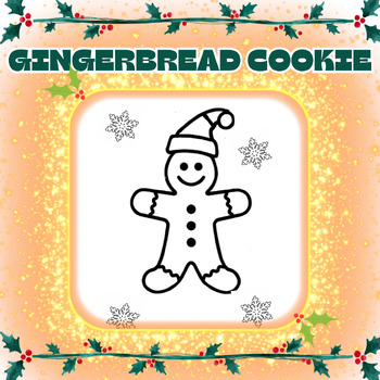 Preview of Free Gingerbread Cookie Drawing