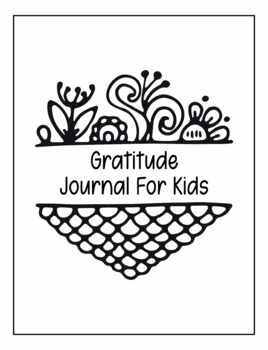Preview of Free Gratitude Journal For Kid