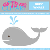 Free Gray Whale Clip Art (Digital Use Ok!)