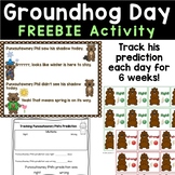Free Groundhog Day Weather Activity Track the Groundhog's 
