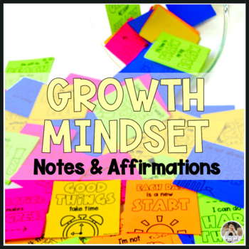 Preview of Free Growth Mindset Activities Positive Behavior Notes Home | Open House Ideas