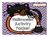 Free Halloween Activity Pack