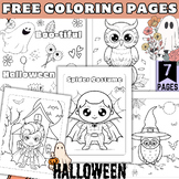 Free Halloween Coloring Pages Cute Printable Sheets